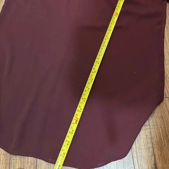 RW&CO. TIE-NECK CHIFFON BLOUSE fits(M/S) - Picture 11 of 14